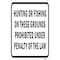 Signmission Safety Sign, 12 in Height, Aluminum, 25133 A-1218-25133 - alternate 1